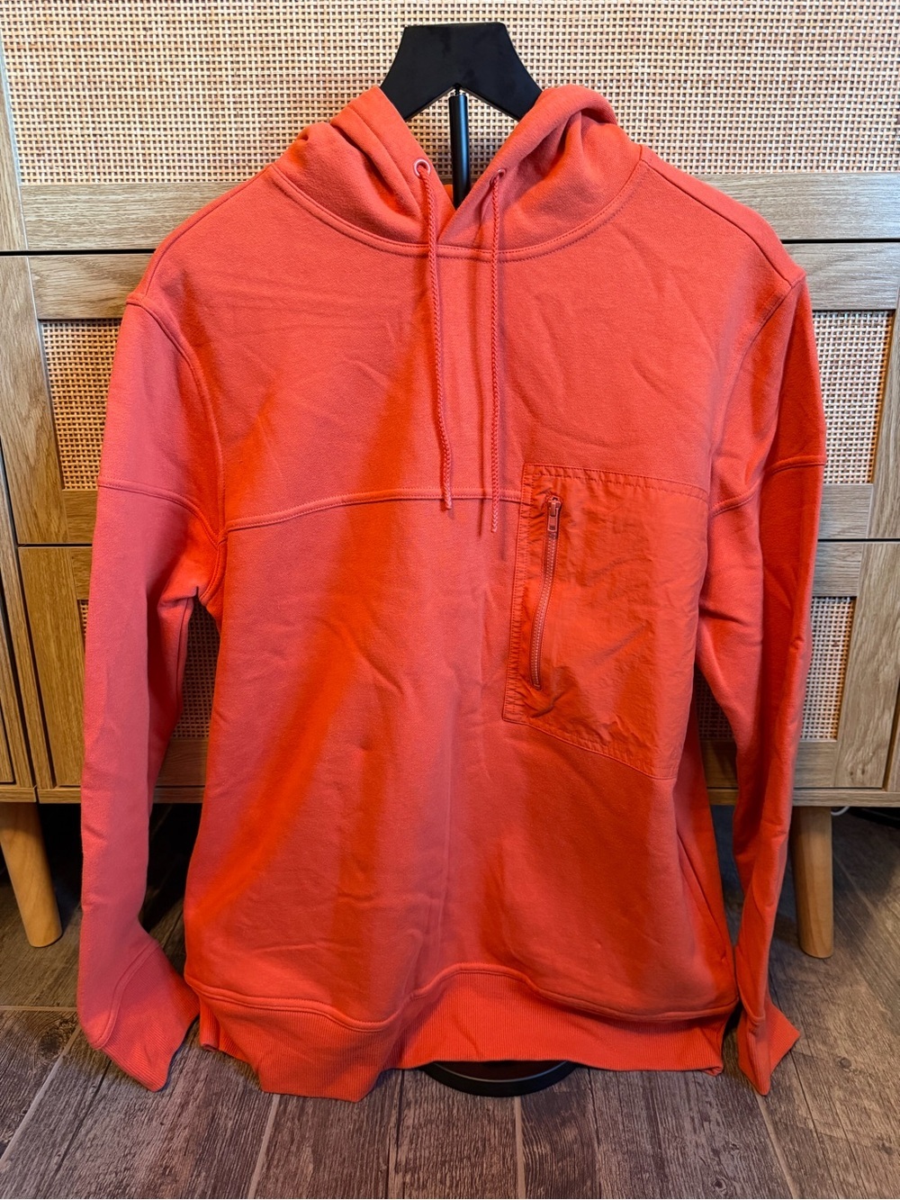 Goodfellow & Co Coral Hoodie with Zippered Chest Pocket